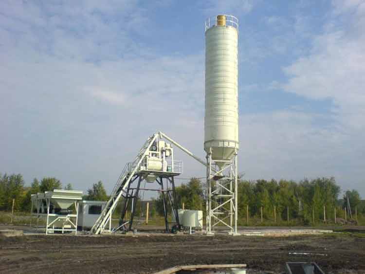 HZS35 бетонный завод