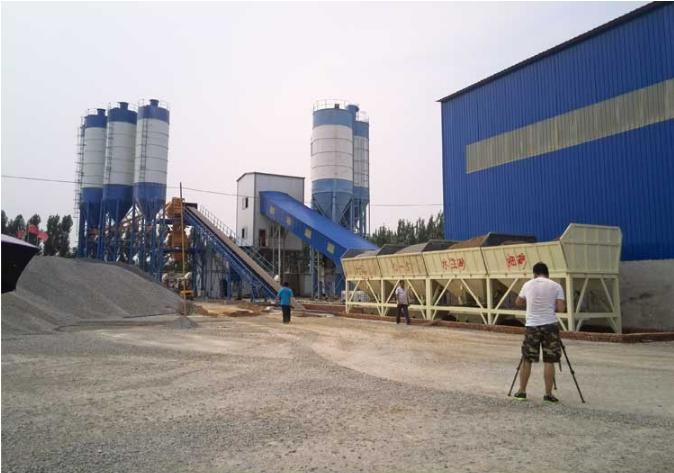 HZS60 бетонный завод